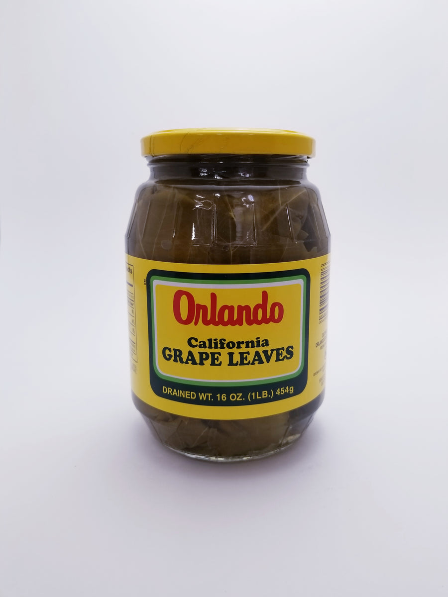 Orlando California Grape Leaves 1lb – Nick's International Foods