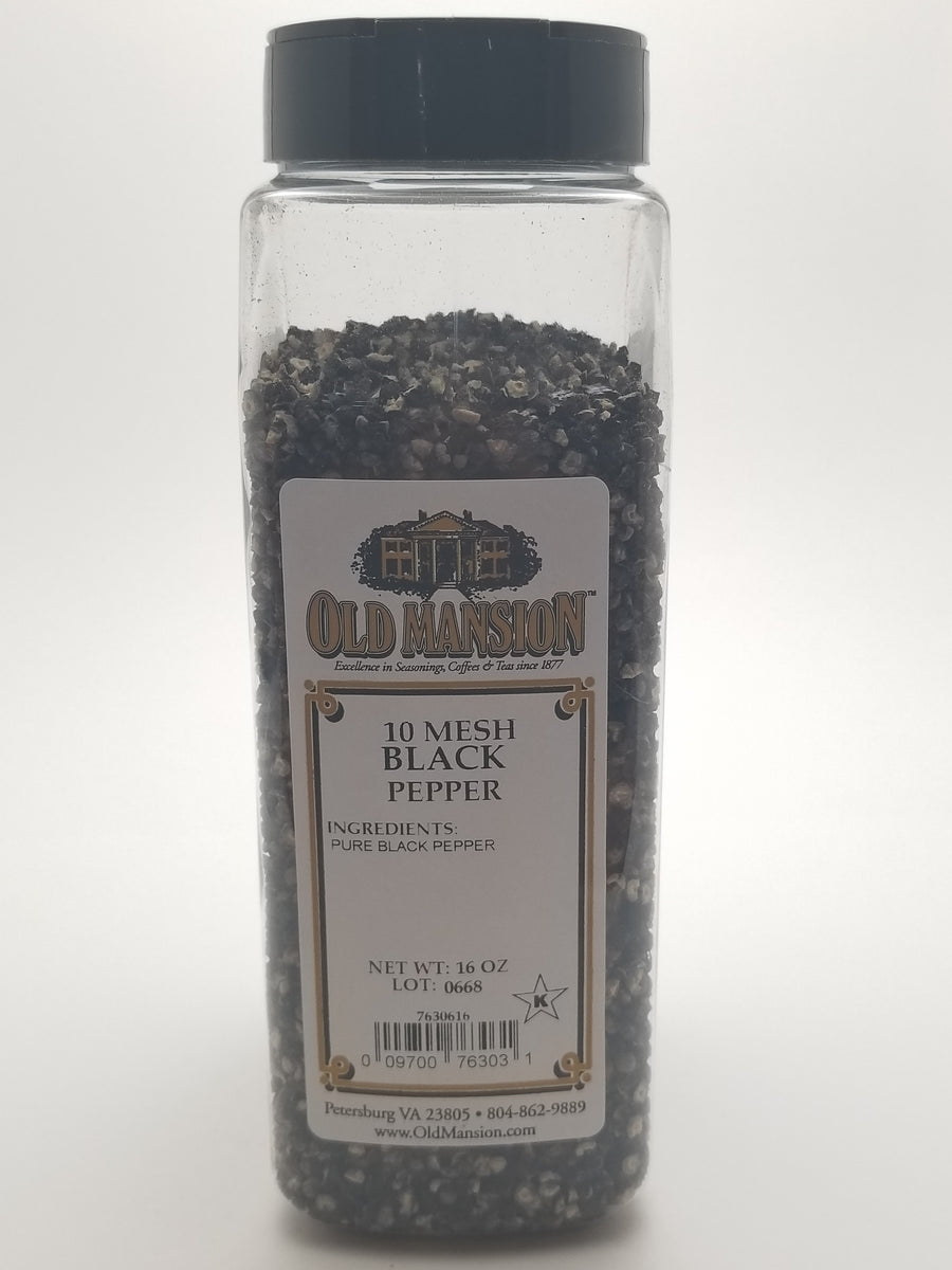 Black Pepper Butcher Grind 16oz Nick's International Foods