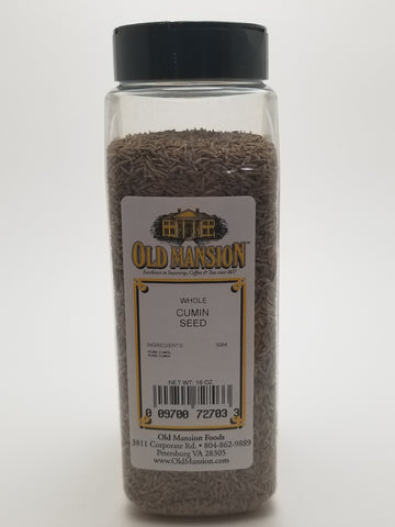 Cumin Seed Whole 16oz - Nick's International Foods