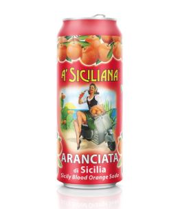 A'Siciliana Sicilian Blood Orange Soda 330ml Can