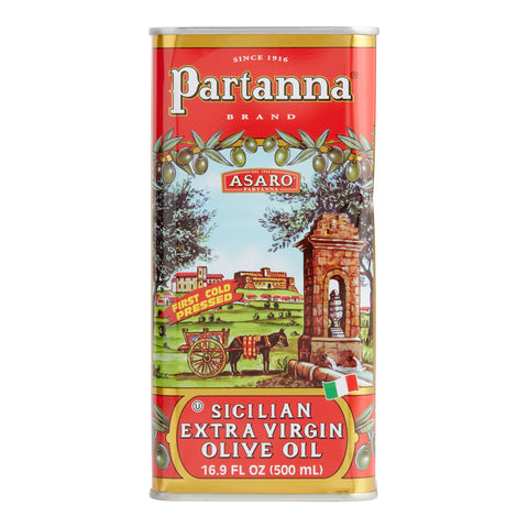 Partanna Extra Virgin Olive Oil 1L Tin