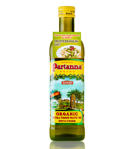 Partanna Unfiltered Extra Virgin Olive Oil 750ml