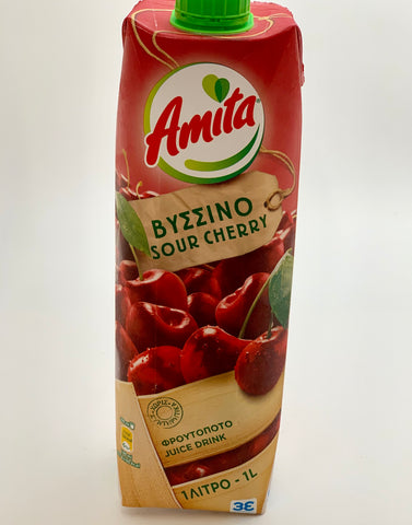 Amita Sour Cherry Juice 1L - Nick's International Foods