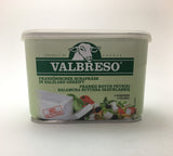 Valbreso French Feta Cheese in Brine 600g Tin - Nick's International Foods