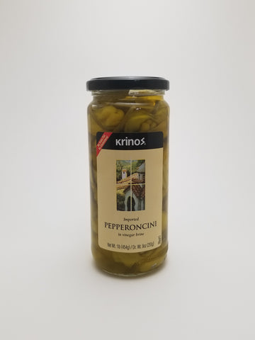 Krinos Pepperoncini 1lb - Nick's International Foods