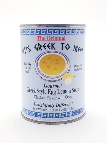 Gourmet Greek Style Egg Lemon Soup 573g - Nick's International Foods