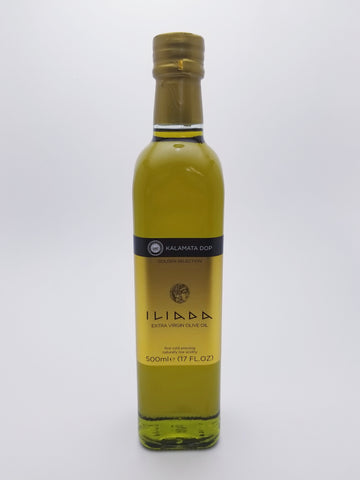 Iliada Olive Oil 500 Milliliter Glass Bottle