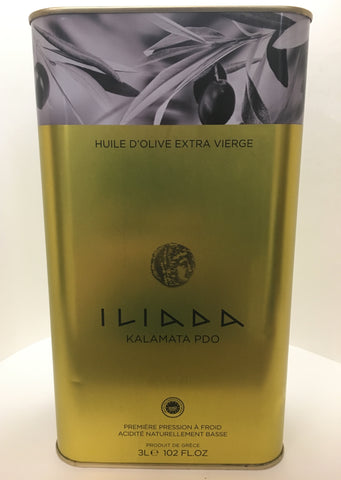 Iliada Olive Oil 3 Liter Tin