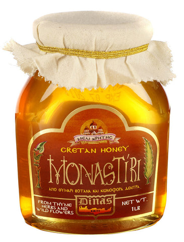 Monastiri Cretan Honey 1lb Jar